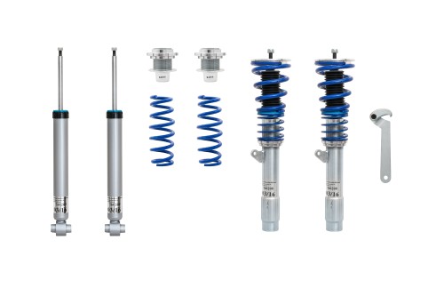 Suspension combiné fileté BlueLine Réglables - Amortisseurs filetés - Tuning Kit Complet - Qualité Allemande approprié pour Compatible av. 3er (F30/31), 316/ 318/ 320/ 328/ 330, 2012-, Que pour HA Sans contrôle électronique de l'amortissement, Tuning Kit 