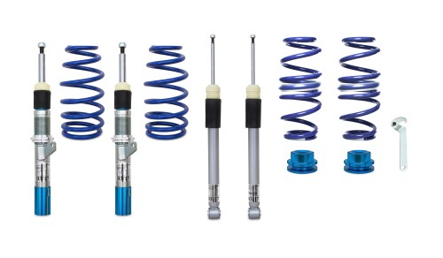 BlueLine Gewindefahrwerk passend für A3 (GY) passend für Audi A3 (8GY) 2020-, (Achslast VA 1035 kg) nur passend bei HA Verbundlenker (Torsion), Gewinde/ Feder