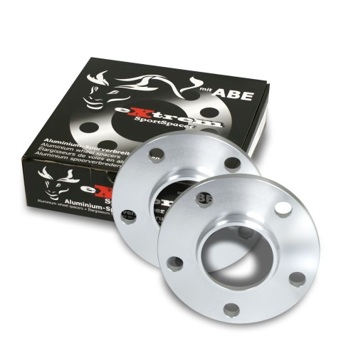 Wheel spacers, NJT eXtrem SportSpacer, 20mm 5/120, BMW/Mini, NLB 72,6mm, with hub-locating ring suitable for BMW/Mini