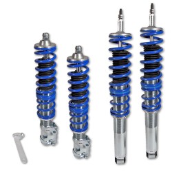 BlueLine Coilover Kit suitable for VW Golf 3, Vento year 10.91-9.97 (1HXO) and Golf 3 Cabrio (1EXO), except models with four-wheel drive or Variant models