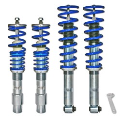 Suspension combiné fileté BlueLine Réglables - Amortisseurs filetés - Tuning Kit Complet - Qualité Allemande approprié pour Compatible av. 5er E60 Limo, 03-10, Tuning Kit Complet - Qualité Allemande