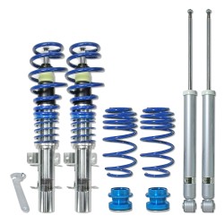 Suspension combiné fileté BlueLine Réglables - Amortisseurs filetés - Tuning Kit Complet - Qualité Allemande approprié pour Compatible av. Polo 9N/ 9N2/ 9N3/ Fox 5Z 1.2/ 1.4/ 1.6/ 1.8T & 1.4 TDi/ 1.9SDi/ 1.9TDi, 4.02-09, Tuning Kit Complet - Qualité Allem