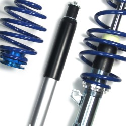 Suspension combiné fileté BlueLine Réglables - Amortisseurs filetés - Tuning Kit Complet - Qualité Allemande approprié pour Compatible av. Tigra Twin Top 1.4i 16V/1.8i 16V, 04-, Tuning Kit Complet - Qualité Allemande