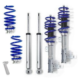 Suspension combiné fileté BlueLine Réglables - Amortisseurs filetés - Tuning Kit Complet - Qualité Allemande approprié pour Compatible av. Insignia Limo/ Sports Tourer OG-A 2WD 1.6/ 1.6 Turbo/ 1.8/ 2.0 Turbo/ 2.0 CDTI/ 2.0 Turbo/ 2.8 V6 Turbo, n.