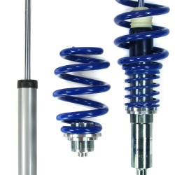 Suspension combiné fileté BlueLine Réglables - Amortisseurs filetés - Tuning Kit Complet - Qualité Allemande approprié pour Compatible av. A6 (4F) Avant 2.0 TDI/ 2.0 TFSI/ 2.4/ 2.7 TDI/ 2.8 FSI/ 3.0/ 3.2 FSI , 05-11, NON pour Quattro, Tuning Kit Complet -